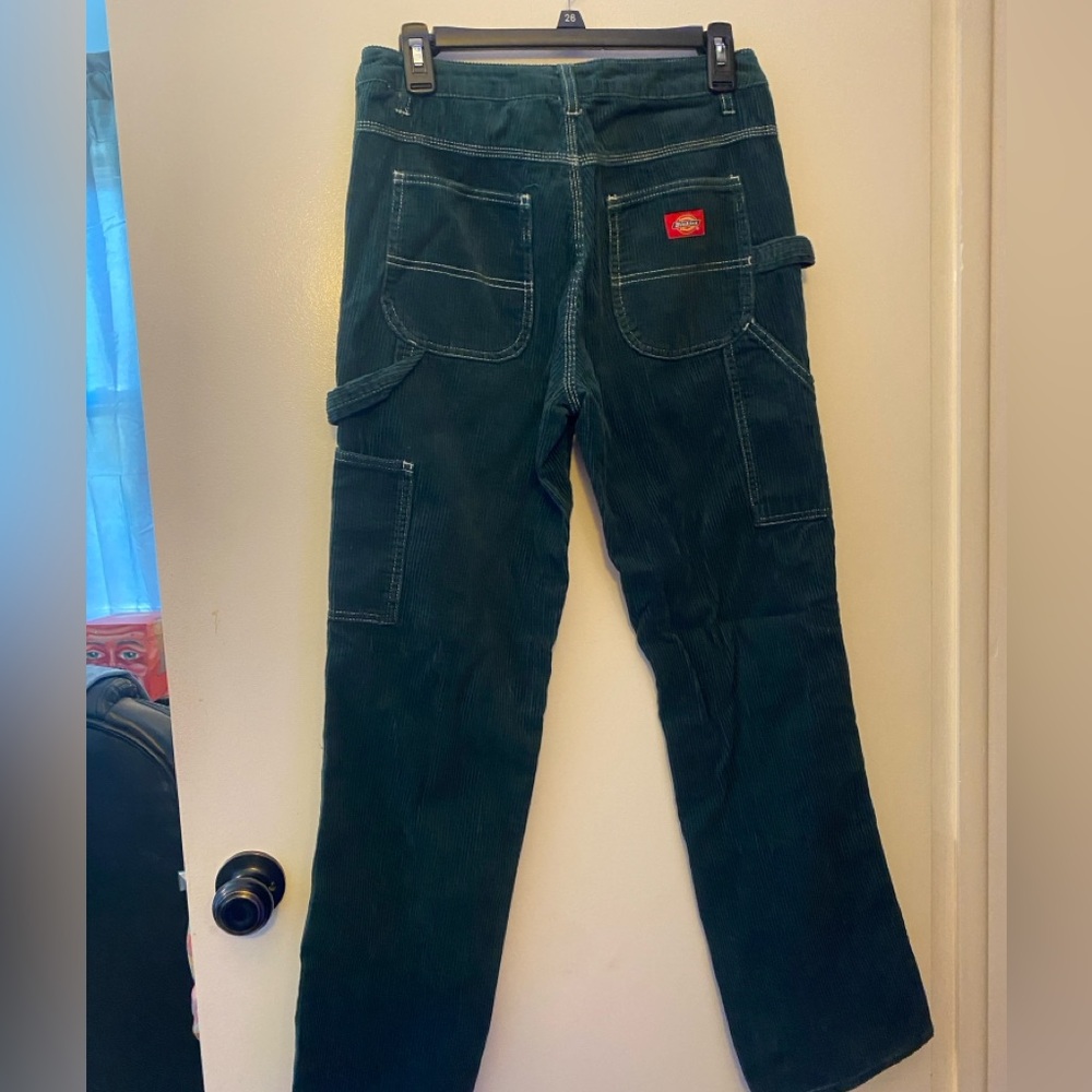 Dickies Forest Green Corduroy Trousers